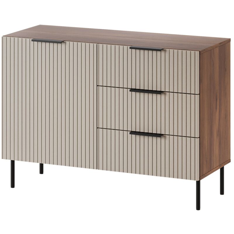 foto del prodotto cassettiera mardalu 101 , con cassetti e ante, numero di cassetti 0, 76x105x42cm