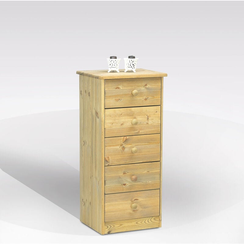 foto del prodotto cassettiera mod. mario cm 41.8x34.6 h. 89.1 naturale