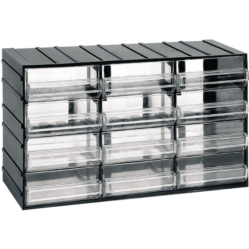 foto del prodotto cassettiera plast 12 cass. 38x15x23