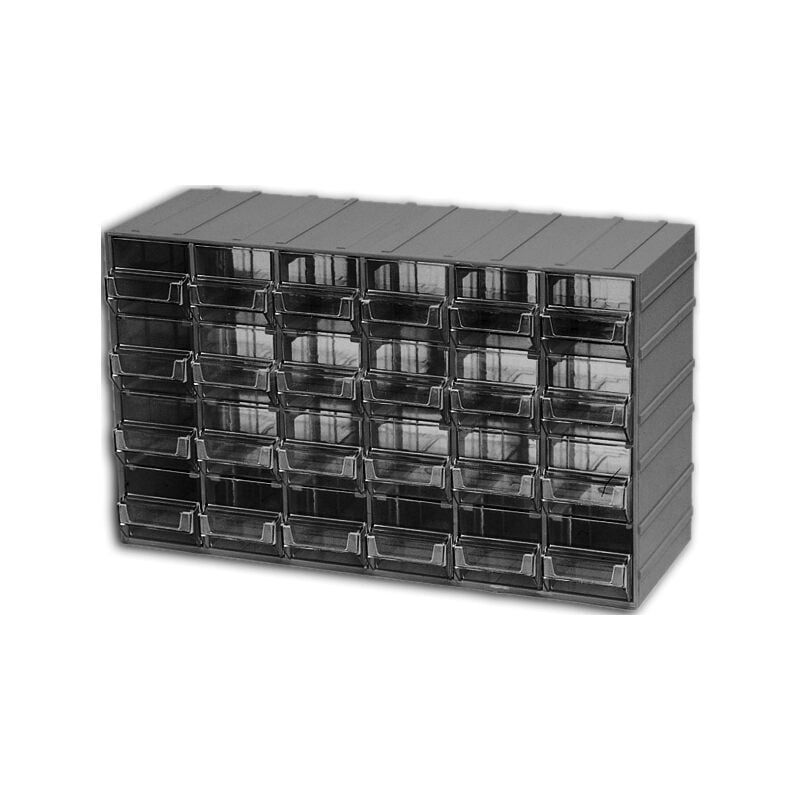 foto del prodotto cassettiera plastica maurer 24 posti organizer portaminuteria