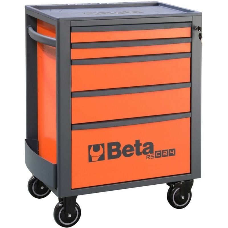foto del prodotto cassettiera porta attrezzi con 5 cassetti beta rsc24 5 rsc24 5 g