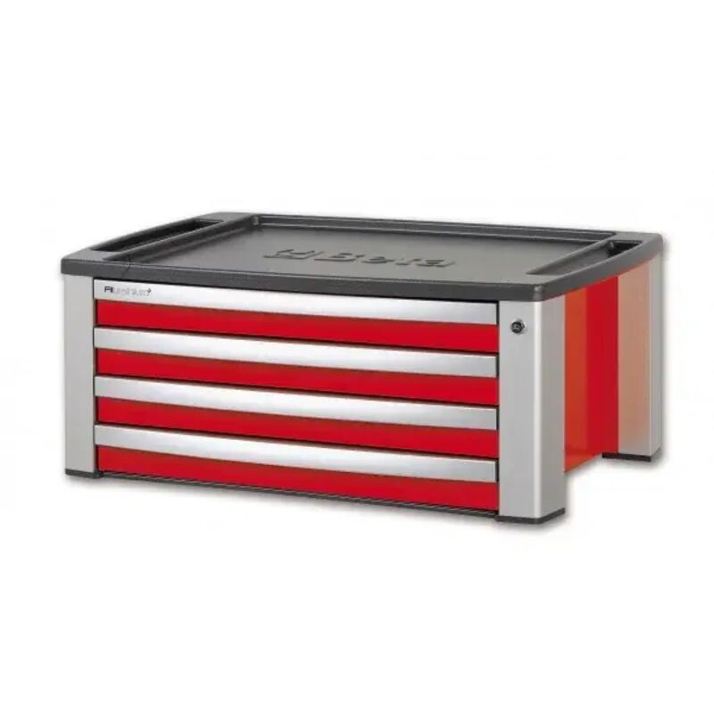 foto del prodotto cassettiera portatile 4 cassetti beta c39t red