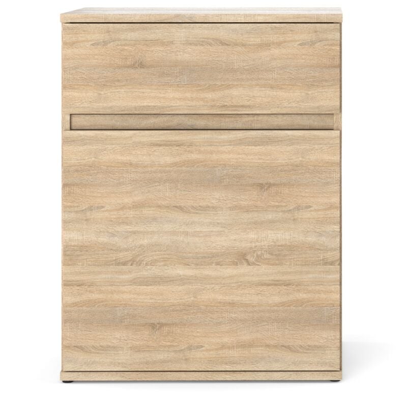 foto del prodotto cassettiera rovere sonoma con cassettiera 60cm moderna senza maniglie soggiorno camera da letto