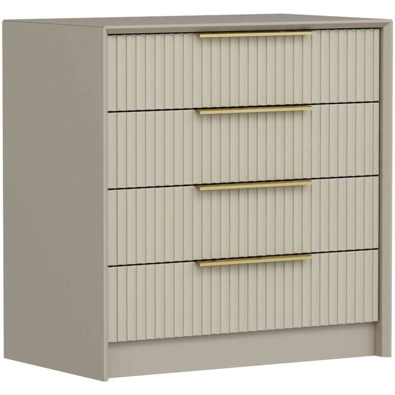 foto del prodotto cassettiera seginus, settimino multiuso, com camera da letto, mobile con cassetti, 72x45 h77 cm, cemento dmora
