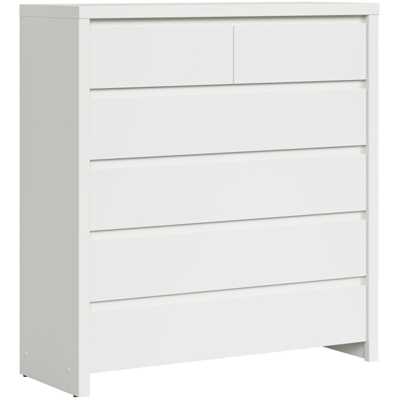 foto del prodotto cassettiera soren bianco opaco 112cm