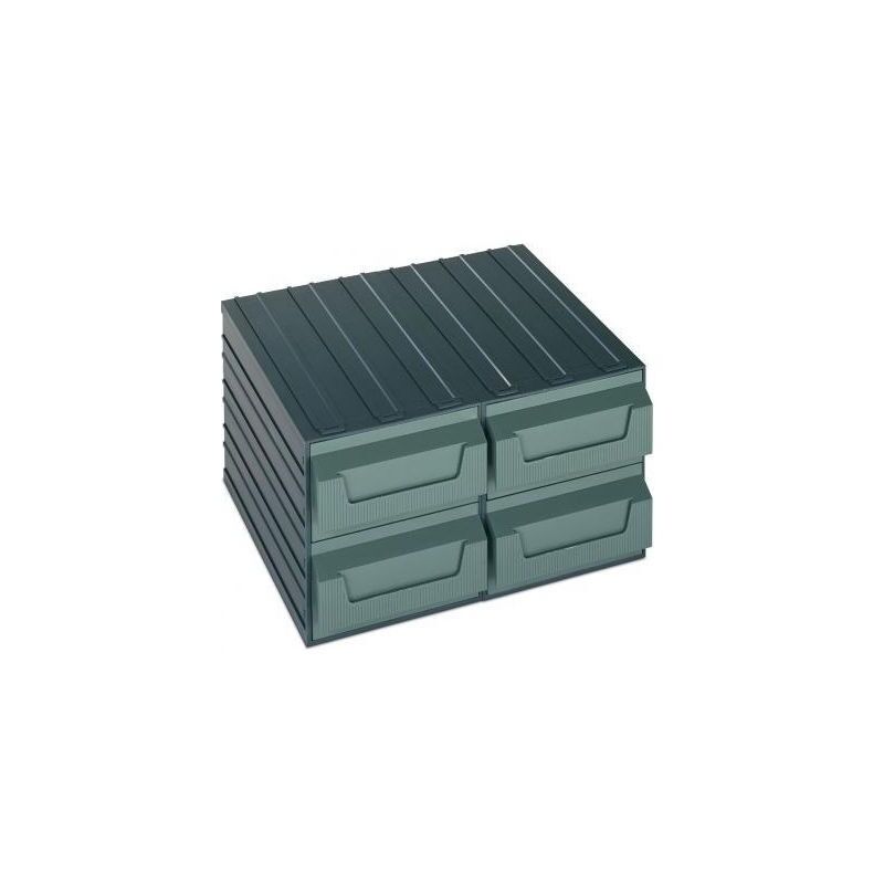 foto del prodotto cassettiere terry componibili plastica servoblock verde 7