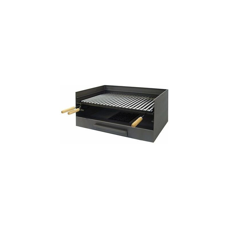 foto del prodotto cassetto con griglia inox 61x40x32cm imex el zorro