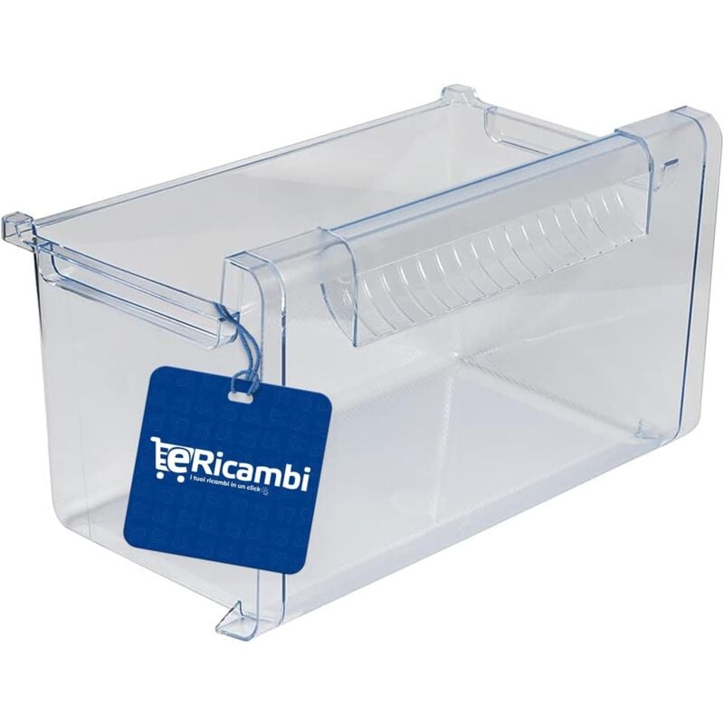 foto del prodotto cassetto contenitore inferiore freezer congelatore bosch siemens neff, dimensioni 392x214x196 mm modelli compatibili kiv32v kiv34a