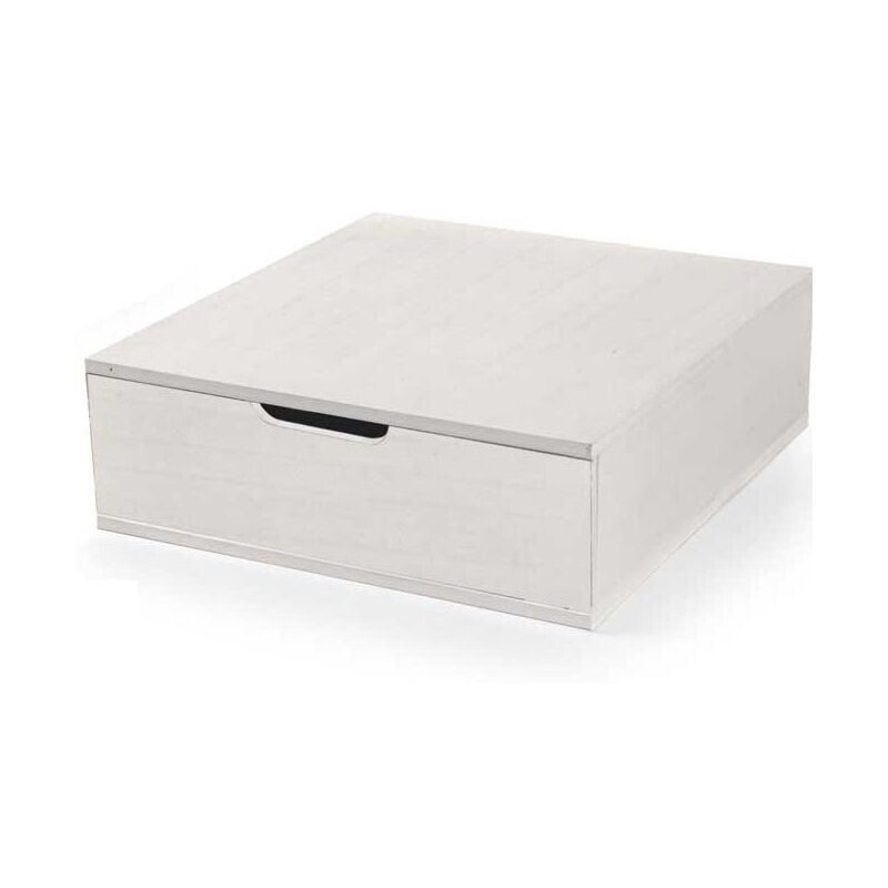 foto del prodotto cassetto organizer in legno con divisori per oggetti prodotto 32p x 29l x 10h cm bianco - maury's