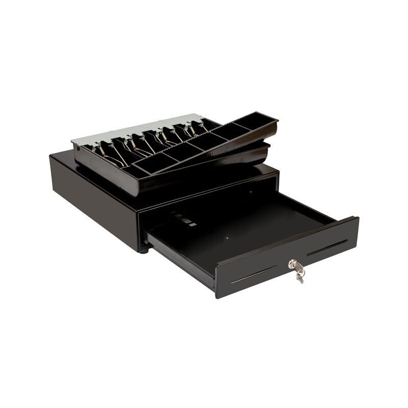 foto del prodotto cassetto portadenaro per registratore di cassa con inserto sostituibile con chiave hd kr33