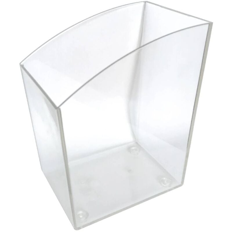 foto del prodotto cassetto trasparente per crystal box realizzato in polietilene tereftalato infrangibile per 3 cassetti