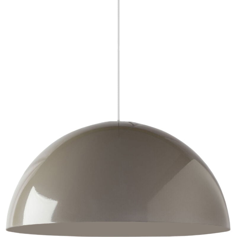 foto del prodotto cassis pendel sospensione, 1xe27, max 42w, metallo, tortora lucido, d40cm lumicom