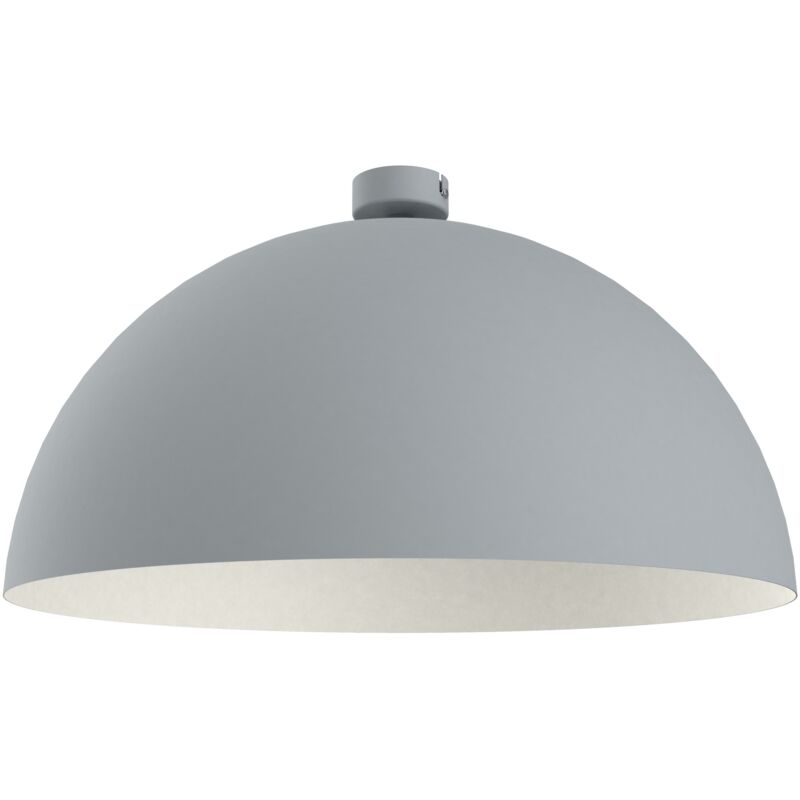 foto del prodotto cassis plafoniera, 1xe27, max 42w, metallo, grigio bianco, d60cm lumicom