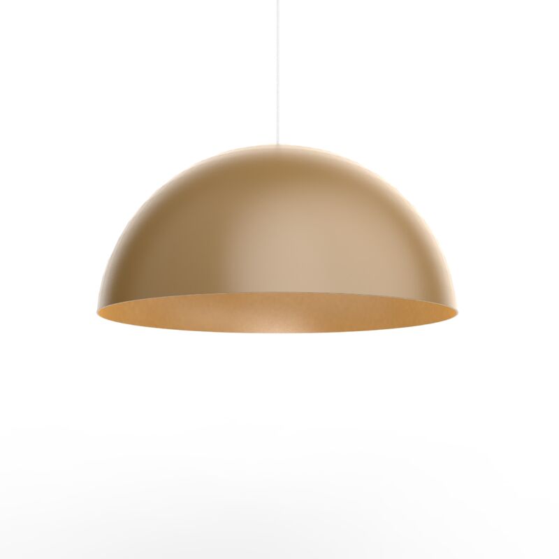 foto del prodotto cassis sospensione, 1xe27, max 42w, metallo, anodic gold, d40cm lumicom