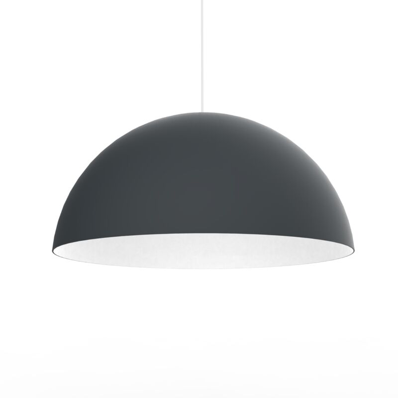 immagine 0 del prodotto cassis sospensione, 1xe27, max 42w, metallo, antracite bianco, d40cm lumicom