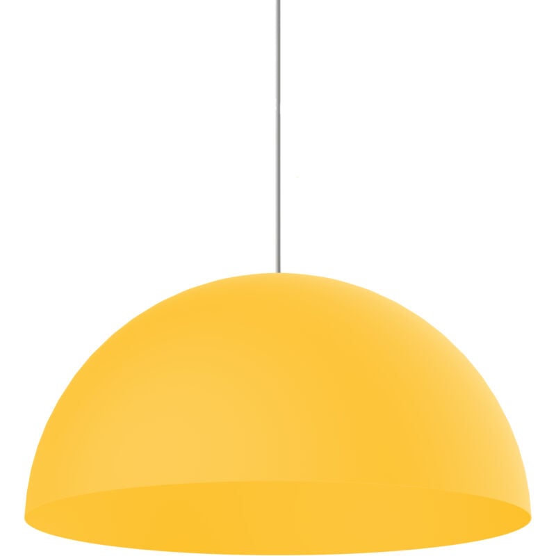foto del prodotto cassis sospensione, 1xe27, max 42w, metallo, giallo, d40cm lumicom