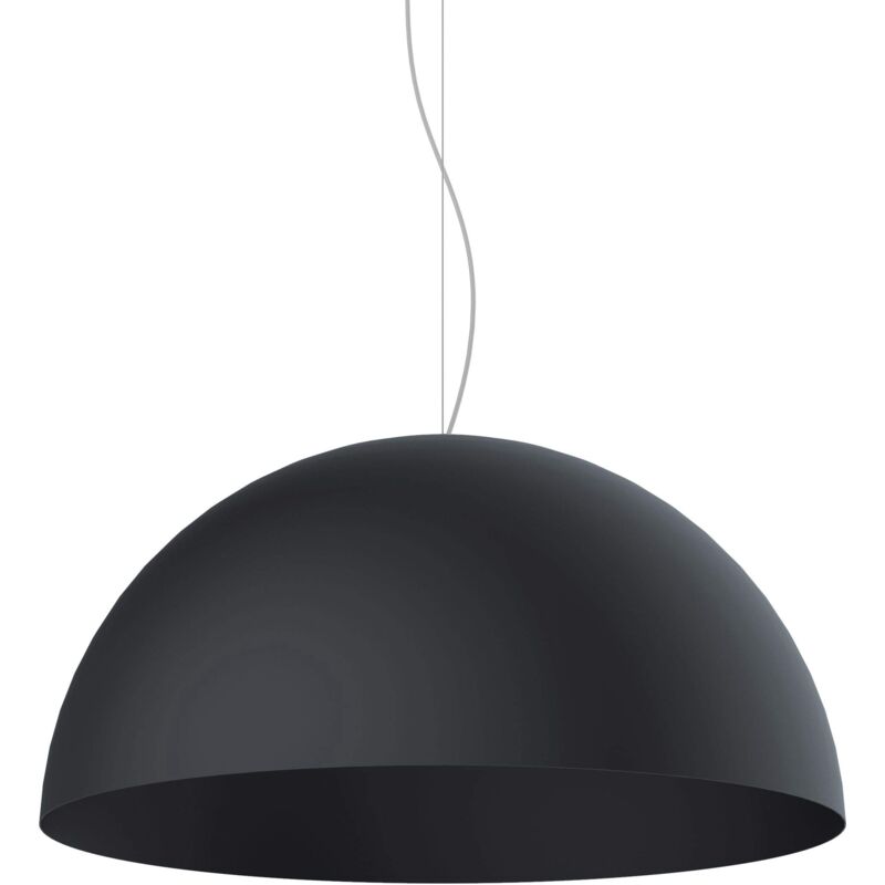 foto del prodotto cassis sospensione, 1xe27, max 42w, metallo, grigio antracite, d60cm lumicom