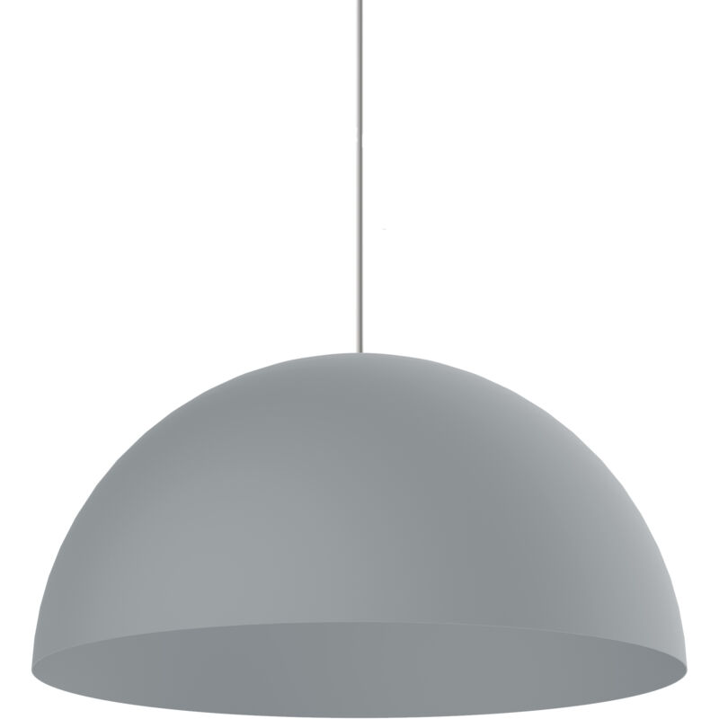 foto del prodotto cassis sospensione, 1xe27, max 42w, metallo, grigio, d40cm lumicom