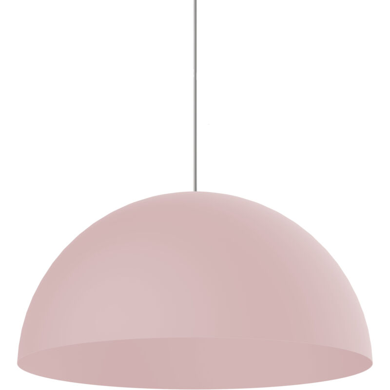 foto del prodotto cassis sospensione, 1xe27, max 42w, metallo, rosa, d40cm - lumicom