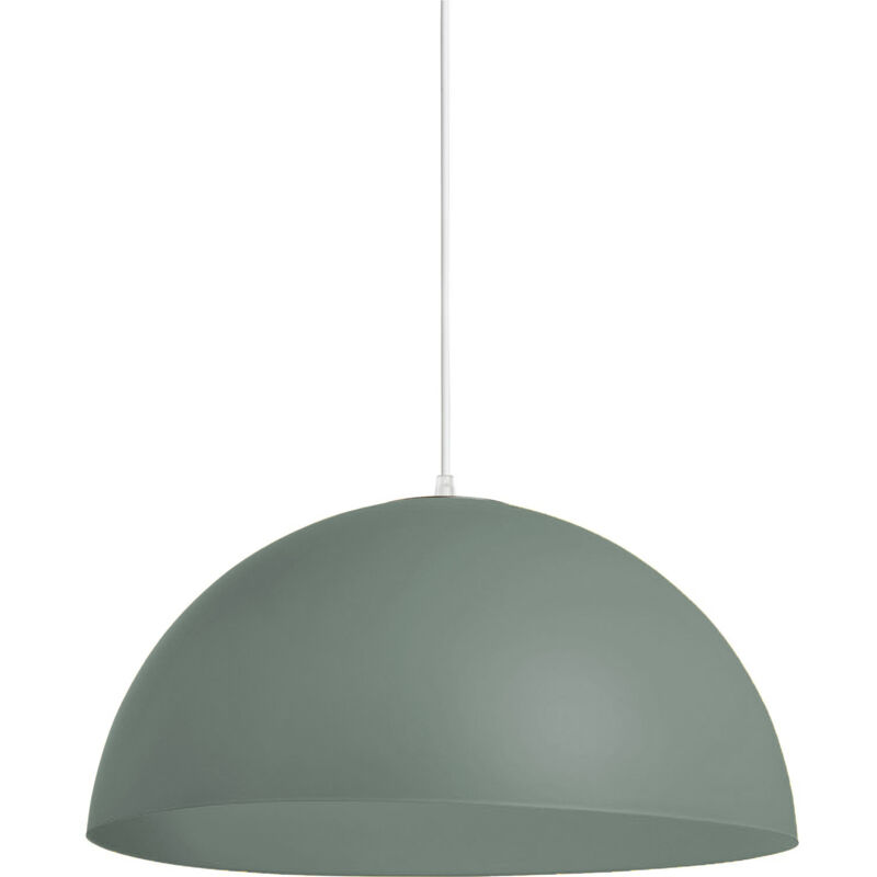 foto del prodotto cassis sospensione, 1xe27, max 42w, metallo, verde iceberg, d40cm lumicom