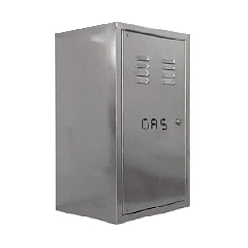 foto del prodotto cassonetto contatore gas in acciaio zincato cm.33x25x44h.