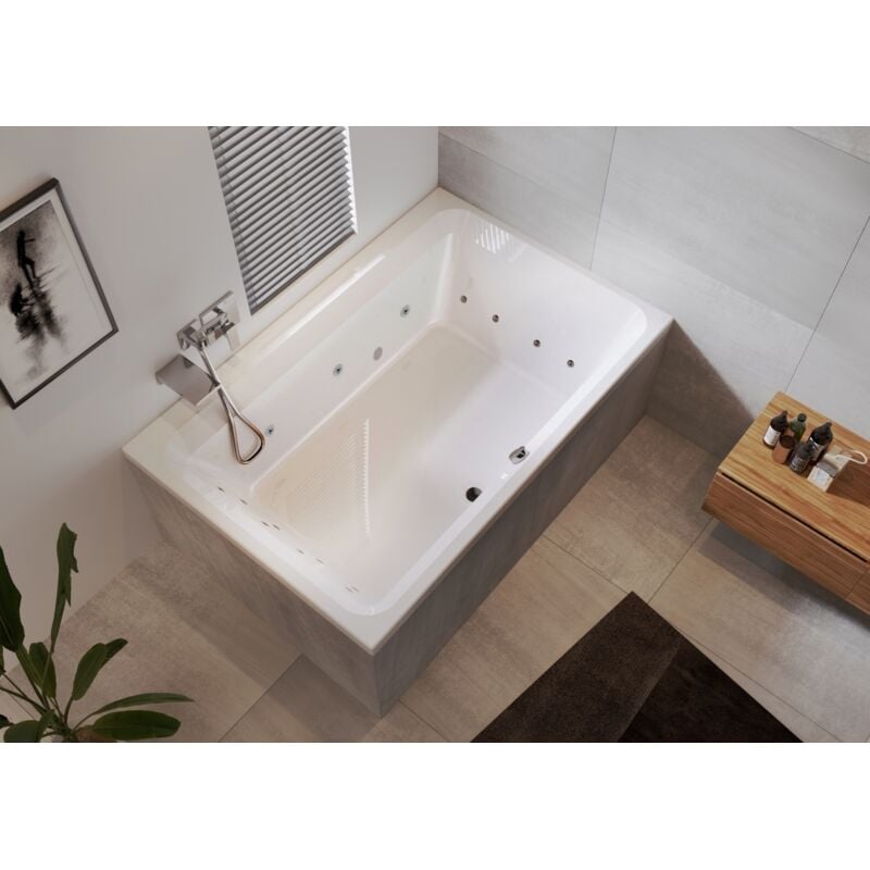 foto del prodotto castello baignoires rectangulaires, avec syst me flow, 2 riho
