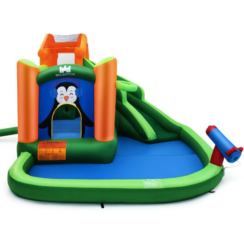 foto del prodotto castello gonfiabile per bambini 3 10 anni, 370 x 300 x 190 cm modello 2 goplus