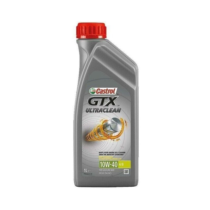 foto del prodotto castrol olio gtx ultraclean 10w 40a b per motori diesel gasolio latta da 1 lt