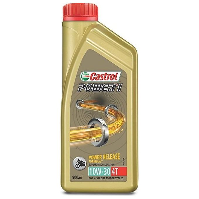 foto del prodotto castrol olio motore 10w-30 power 1 scooter 4t 1 litro v 9