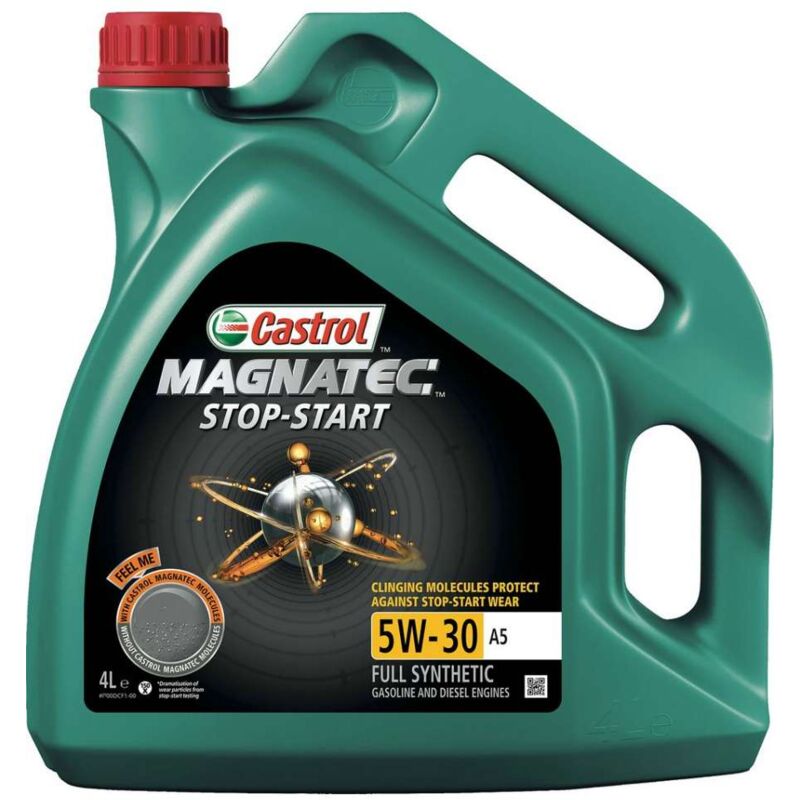 foto del prodotto castrol olio motore auto magnatec stop start lubrificante 5w30 a5 q3 4l