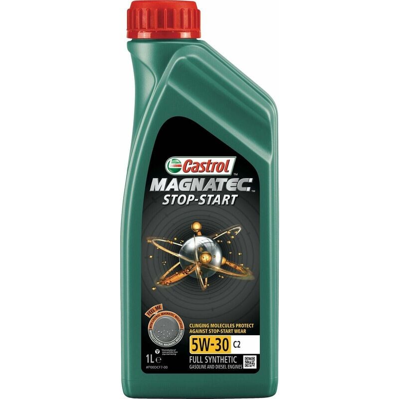 foto del prodotto castrol olio motore castro magnatec 5w30 c2 stop start lubrificante auto da 1 lt.