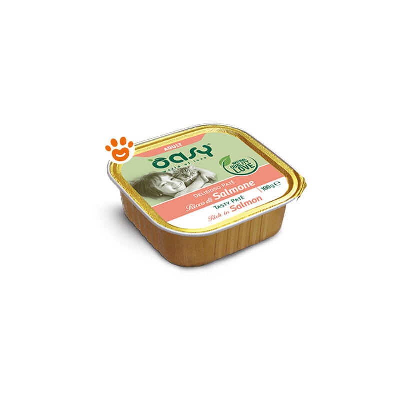 foto del prodotto cat delizioso pat adult salmone cat delizioso pat adult salmone vaschetta da 100 gr oasy