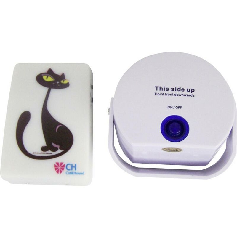 foto del prodotto cat hound cat doorbell campanello per animali domestici bianco 1 pz.
