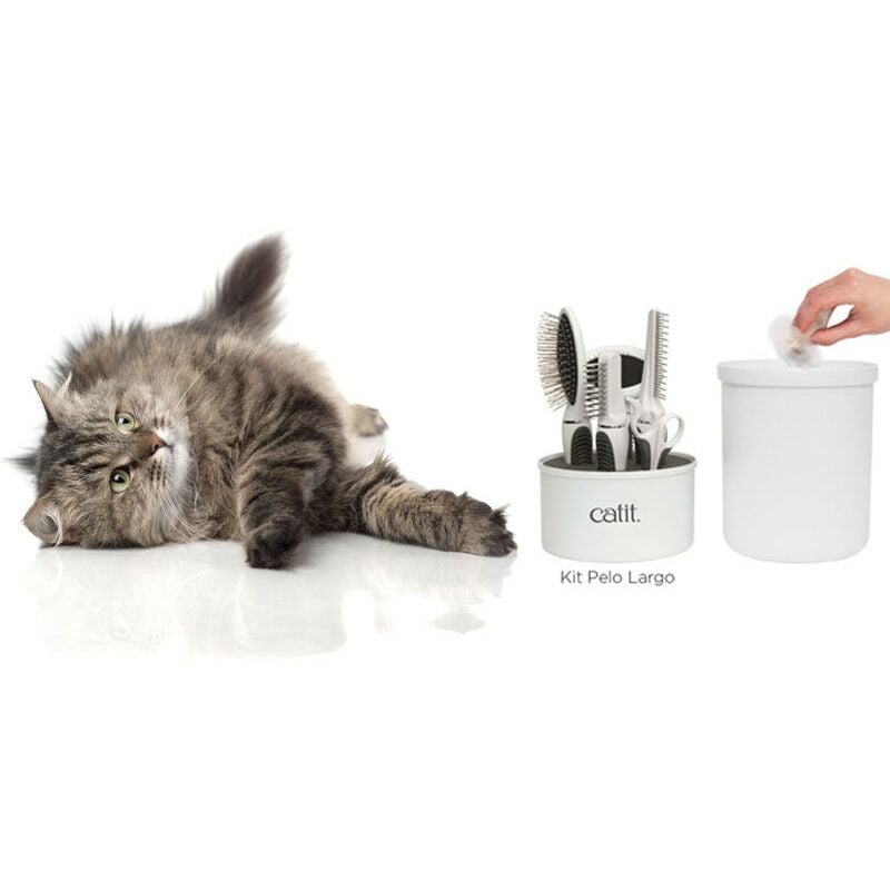 foto del prodotto cat it kit catit che cura i capelli lunghi