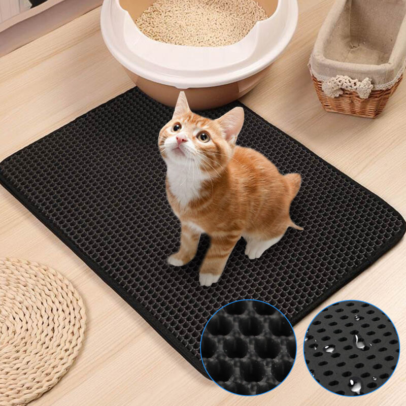 foto del prodotto cat litter matte matte box matt honeycomb inchiostro impermeabile non tossico 78 60 cm randaco