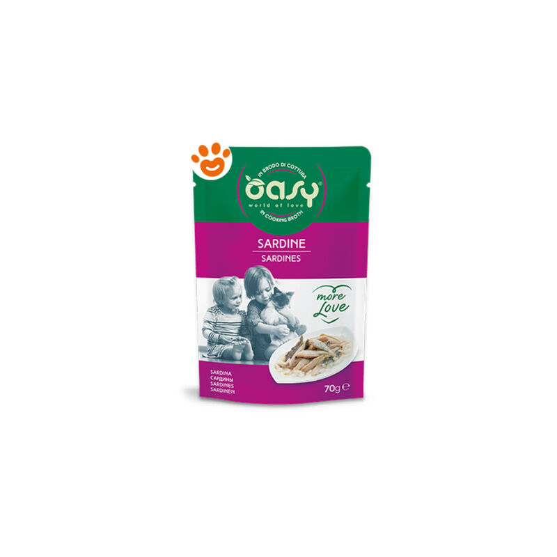 foto del prodotto cat more love sardine cat more love sardine vaschetta da 70 gr oasy