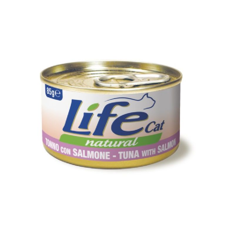 foto del prodotto cat natural per gatto in scatoletta da 85 gr life