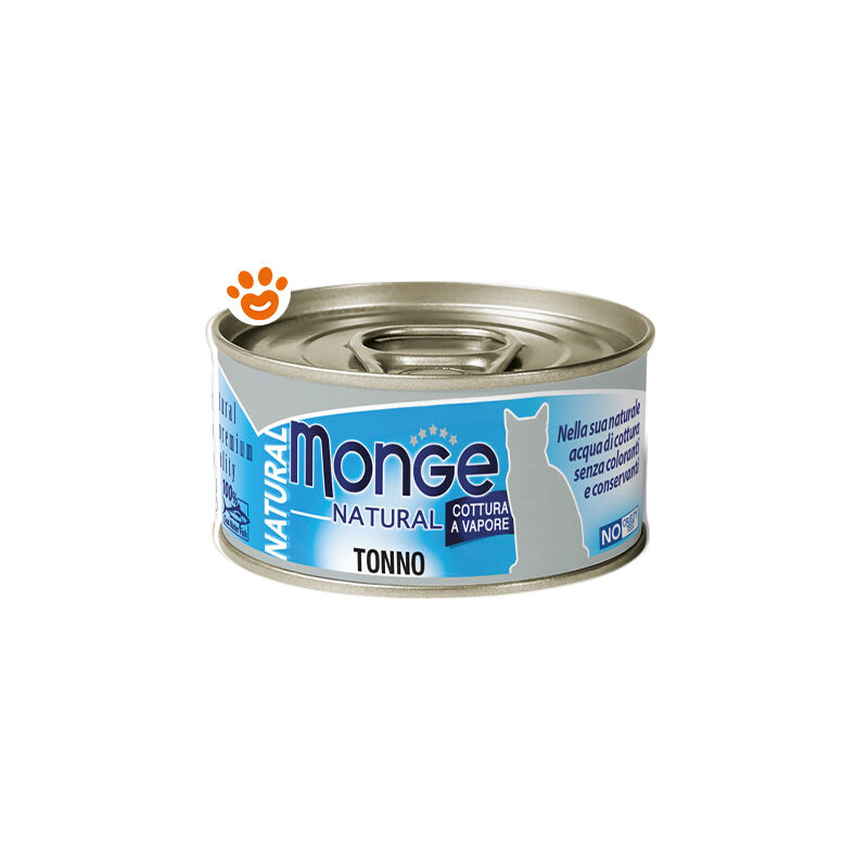 foto del prodotto cat natural tonno cat natural tonno lattina da 80 gr monge