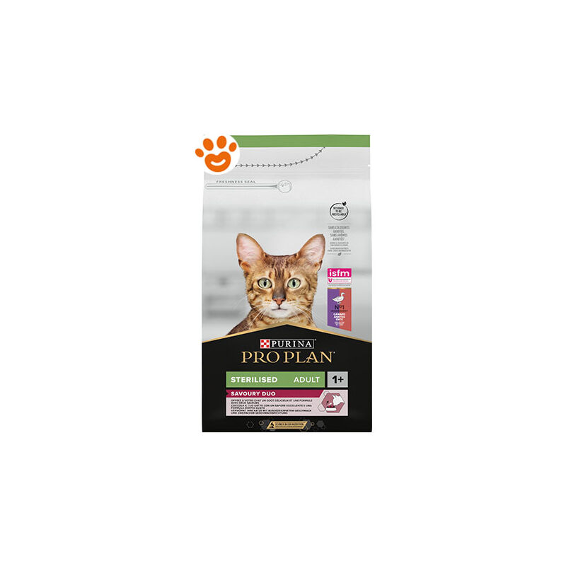 foto del prodotto cat pro plan adult sterilized anatra cat pro plan adult sterilized anatra sacco da 1,5 kg purina