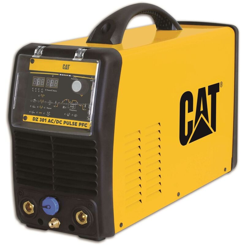 foto del prodotto cat saldatrice inverter tig ac dc mma 200a erpillar dz301 ac dc pulse pfc