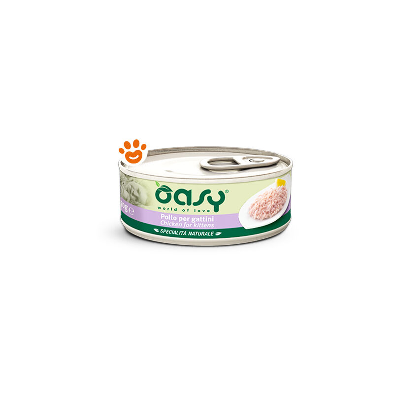 foto del prodotto cat specialit naturali kitten pollo cat specialit naturali kitten pollo lattina da 150 gr oasy