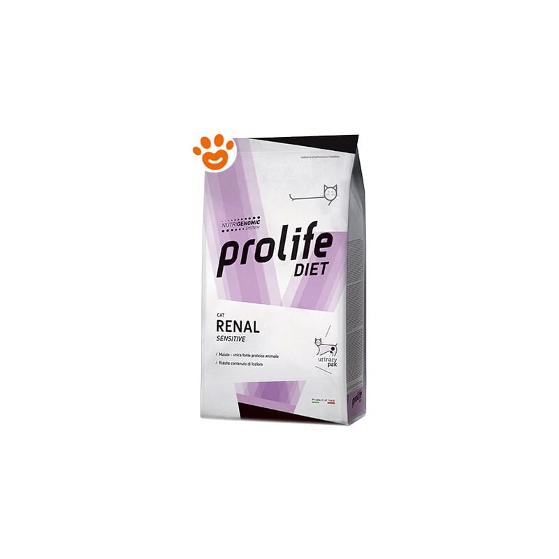 foto del prodotto cat veterinary renal sensitive cat veterinary renal sensitive sacco da 1,5 kg prolife