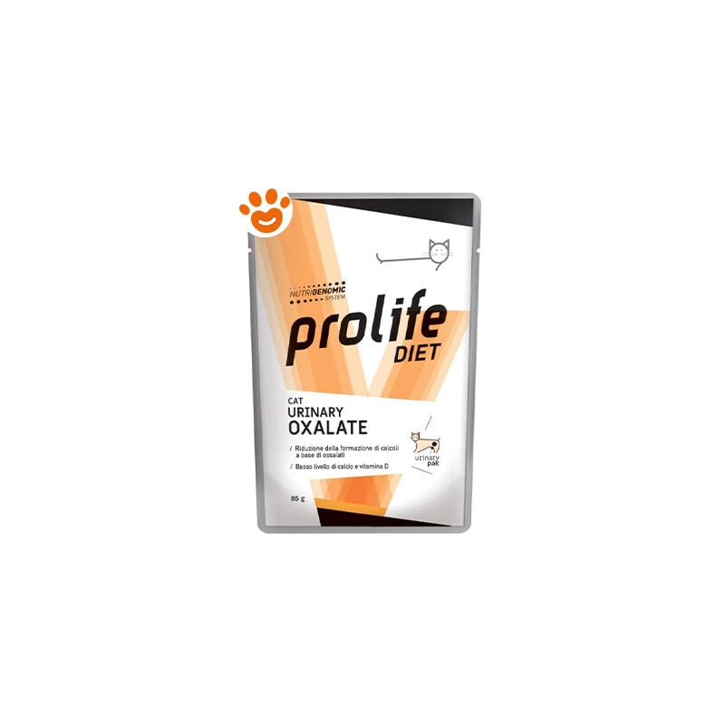 foto del prodotto cat veterinary urinary oxalate cat veterinary urinary oxalate bustina da 85 gr prolife