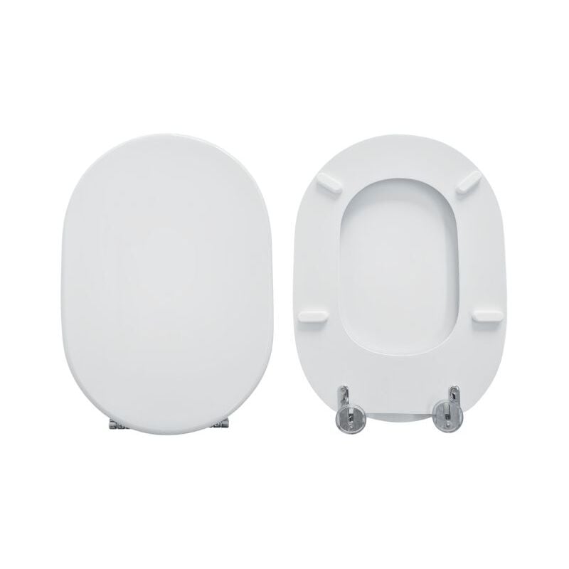 foto del prodotto catalano copriwater c 52 light compatibile in poliestere bianco