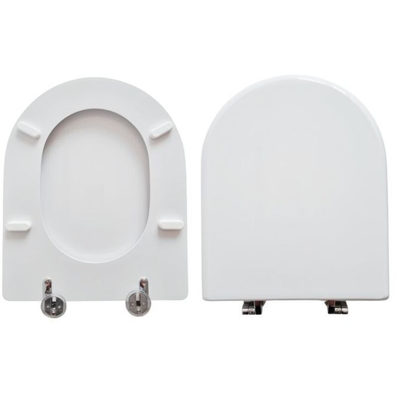 foto del prodotto catalano copriwater sfera 52 54 compatibile in poliestere bianco
