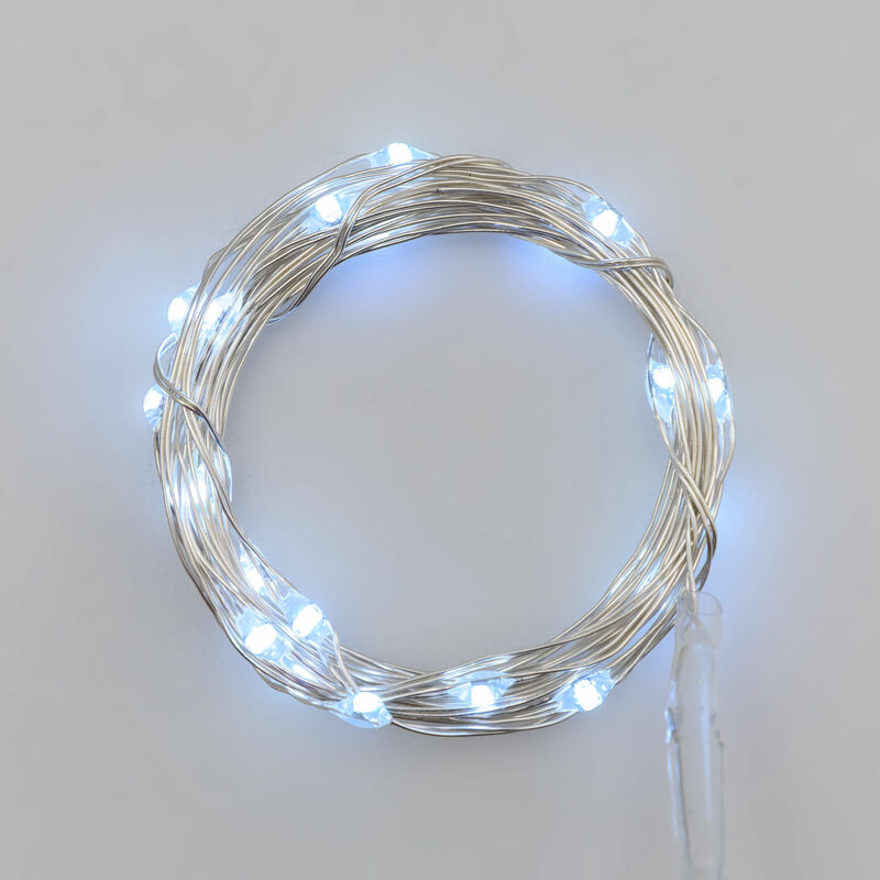 foto del prodotto catena 20 microled 2xcr2032 lotti