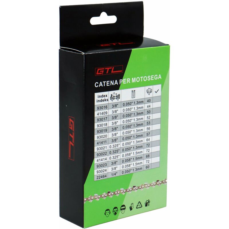 foto del prodotto catena 3 8 1,3 52e x motosega pz 1,0