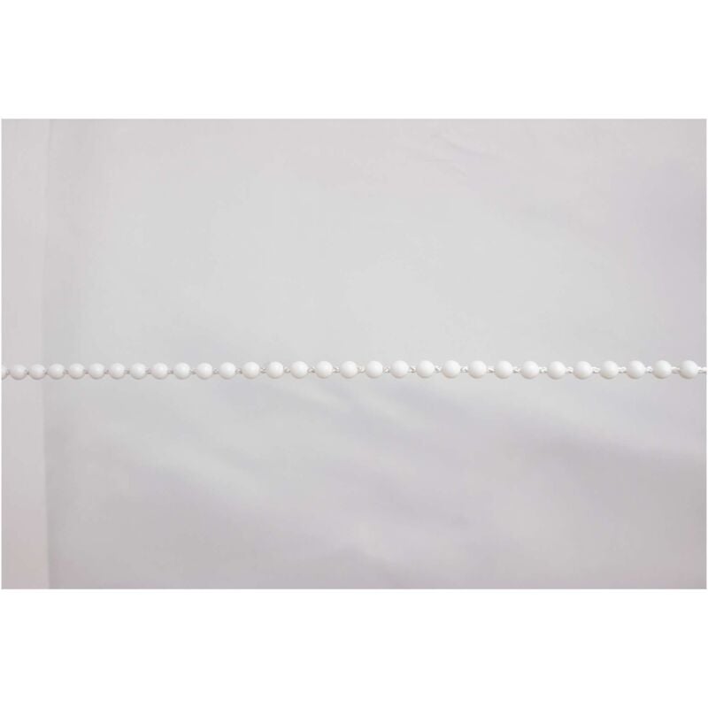 foto del prodotto catena a perline bianco 4,5 mm 2,5 m 
