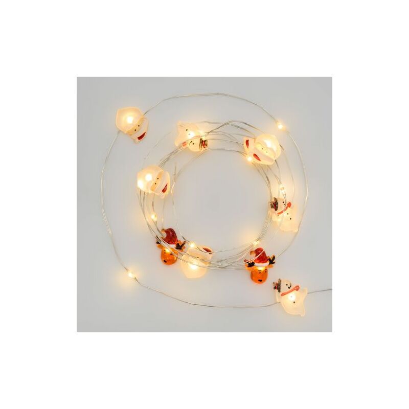 foto del prodotto catena decorata d4 20 microled 2xaa 2m pdq lotti