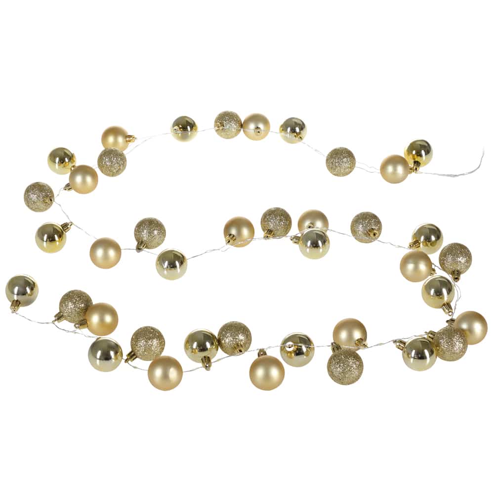 foto del prodotto catena di luci led oro